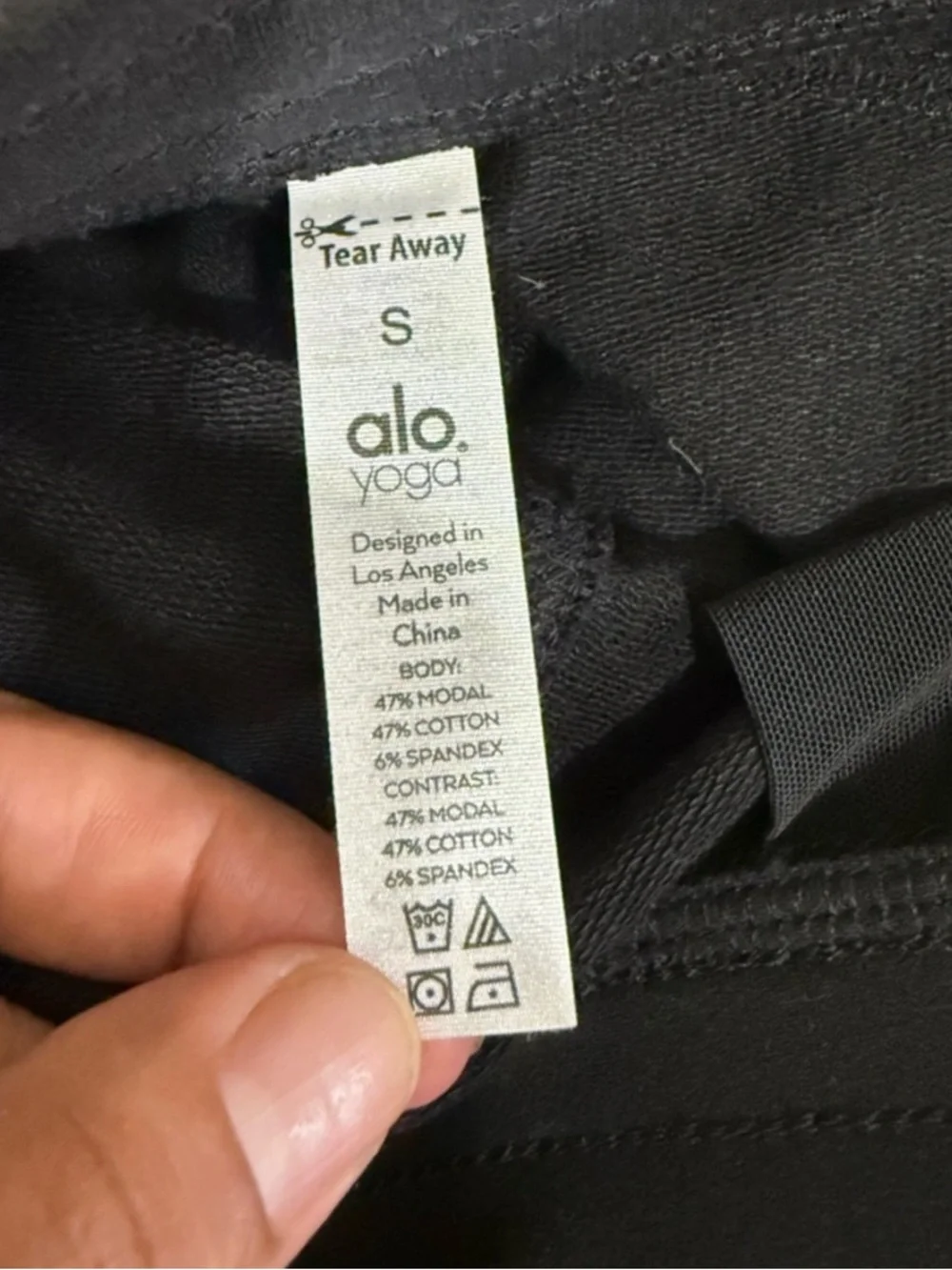 ALO Yoga Black Activewear Leggings